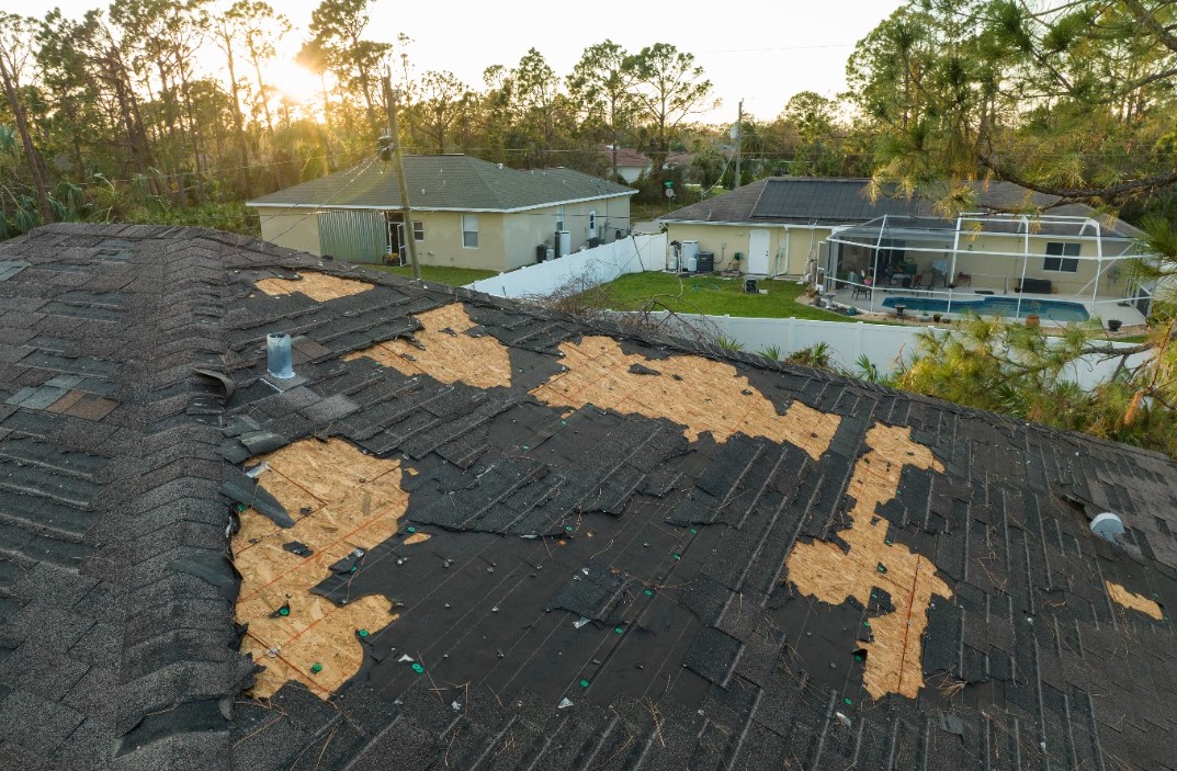 roof storm damage insurance claim in Colorado